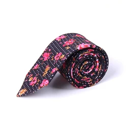 Модный хлопковый галстук с цветочным принтом для мужчин на заказ