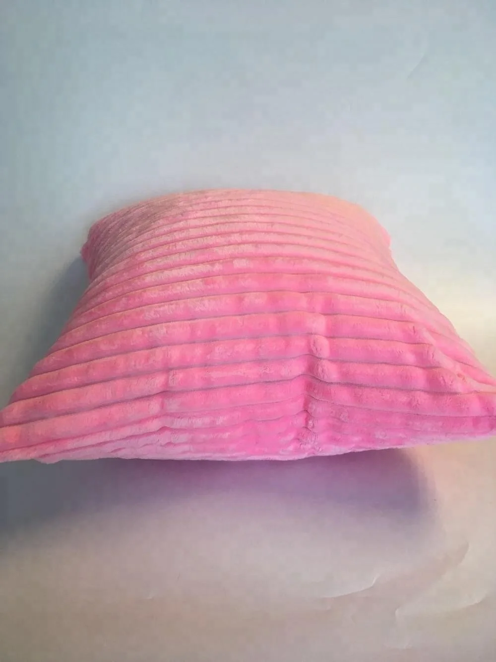 fashion design 45*45cm Faux fur cushion pillow rabbit fake fur fabric