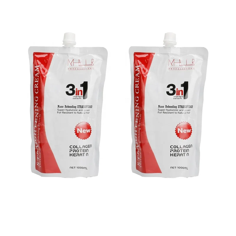 Заводская низкая цена нано выпрямитель для волос Перманентный 3 в 1 кератиновая кислота лосьон для завивки волос Выпрямление восстановление волос один шаг