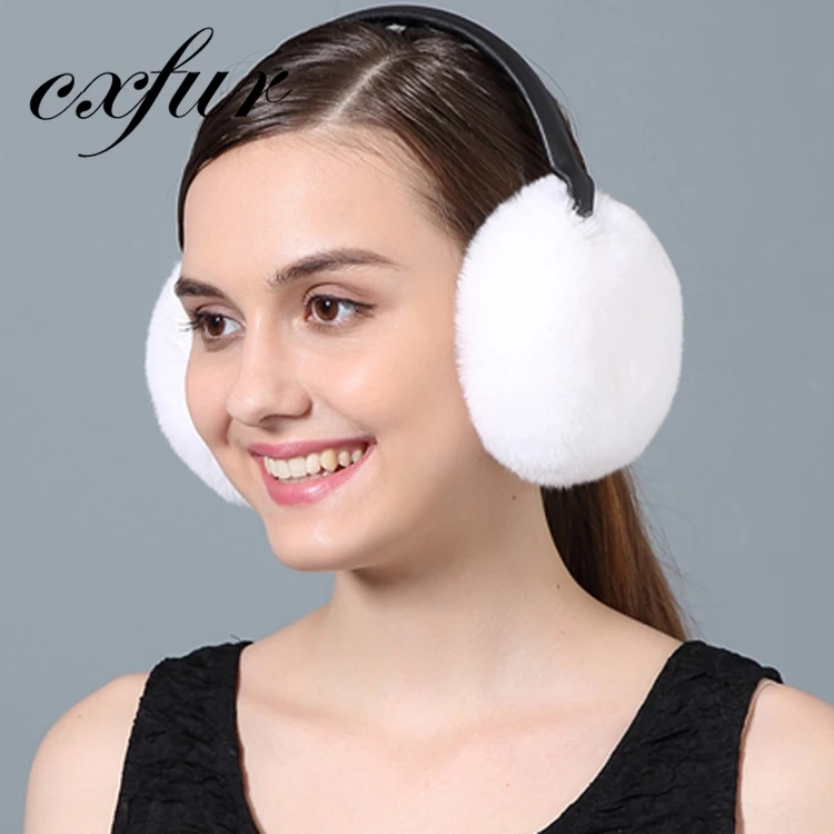 CX-A-56A Рекс Наушники Зима Оптовая моды с натуральным кроличьим мехом детские наушники
