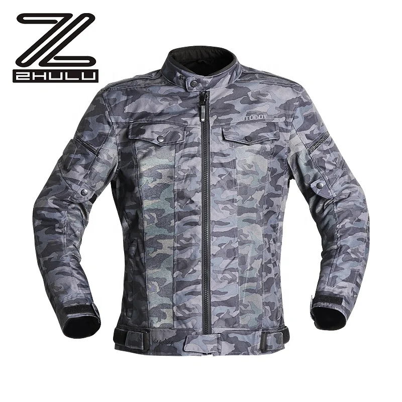 TNAC apparel protective safety breathable Summer Motorcycle riding jacket