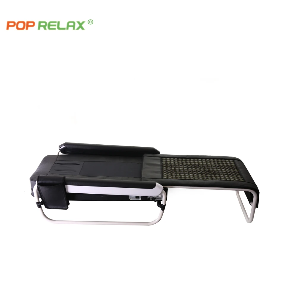 Chinese manufacturer Pop relax thermal jade roller  massage bed  master V3 far infrared massage table mattress mat