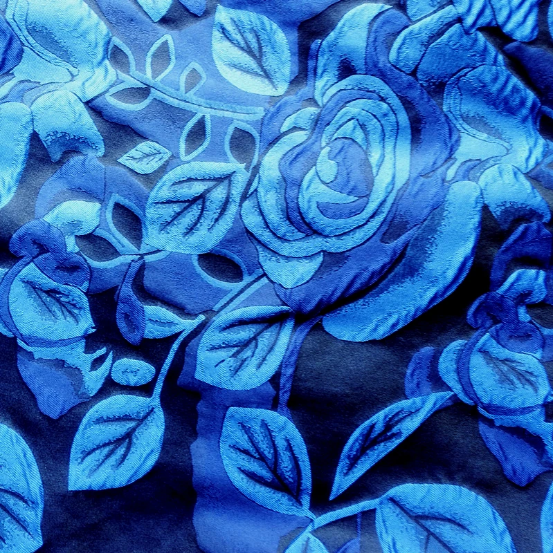 Custom Color Workable Soft Nice Polyester Fabric Textiles For Dress