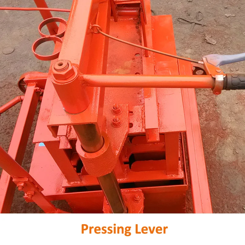 NEWEEK interlocking manual concrete cement brick block making machine