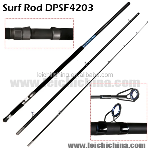 Wholesale 3 section fishing surf rod