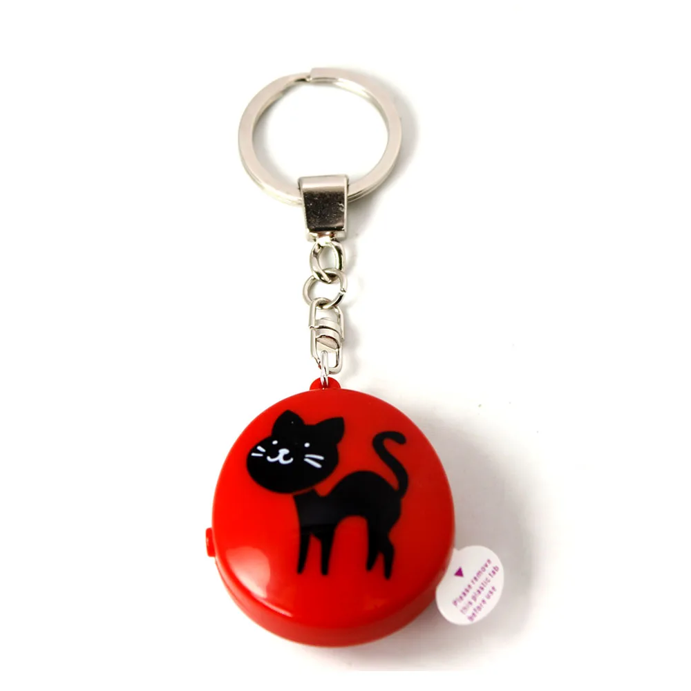 Plastic Recordable Sound Keyring,Mini Oval Voice Music Talking Keychain for promotion