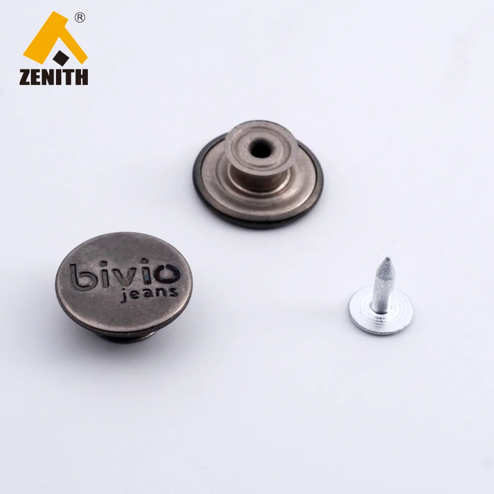 BM10294 Brass Garment Jean Jacket Shank Button