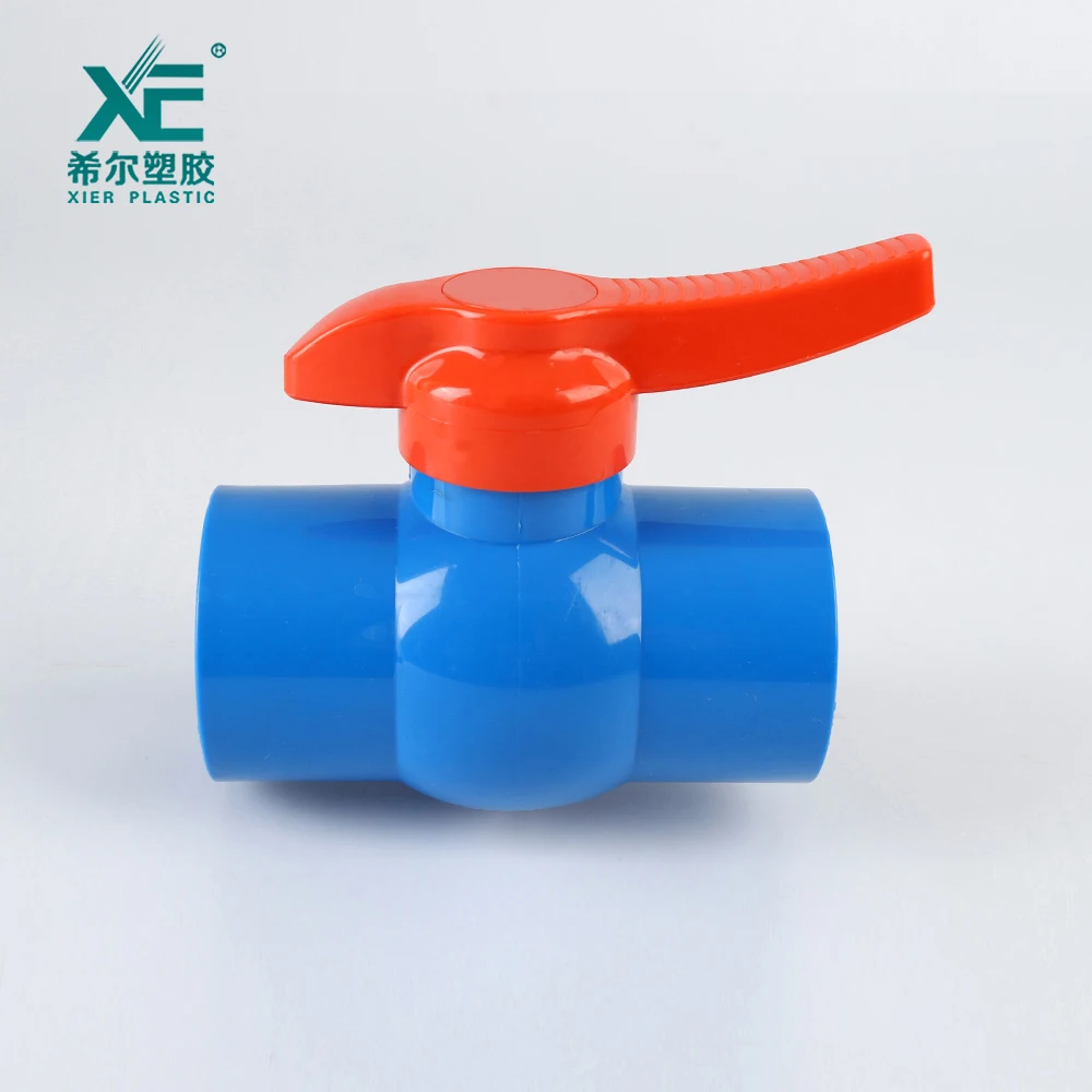 Factory direct free sample custom 1/2-2 inch mini plastic ball valves for agriculture