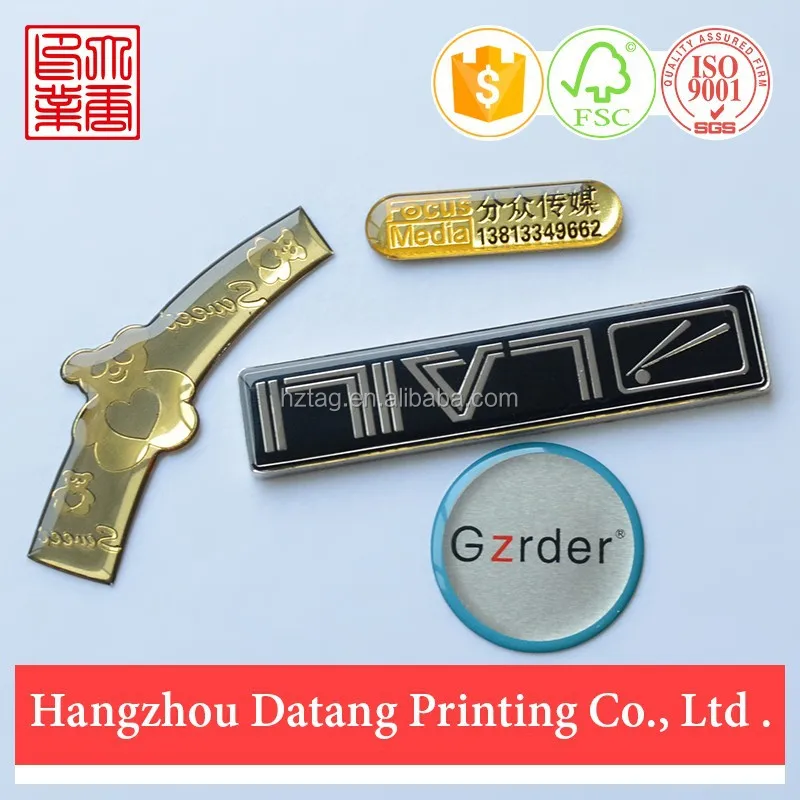 Новинка металл эпоксидной логотип