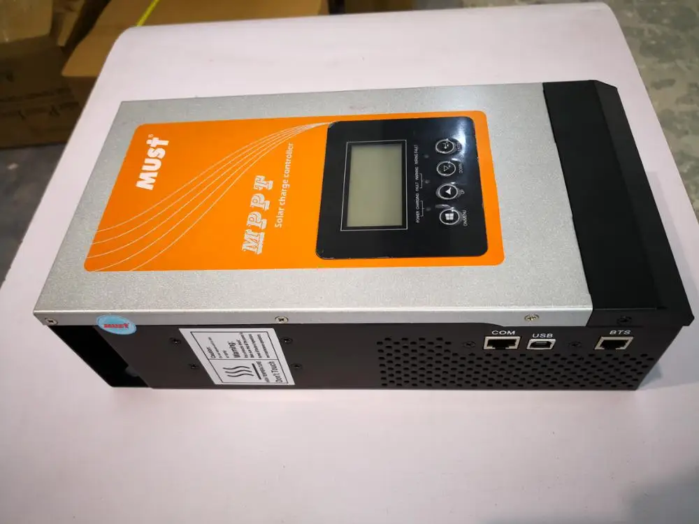 MUST Solar New MPPT 12/24/36/48V 60A 80A Solar Charger Controller with LCD Display