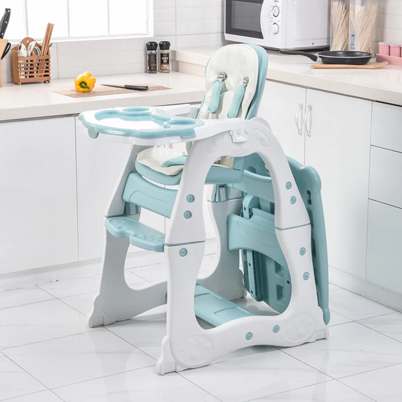 
2020 new design Baby feeding chair Plastic Baby Multi Function Table Chair 