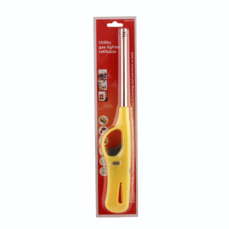 HB-098C BBQ Disposable Style Promotion Refillable Kitchen Gas Lighter