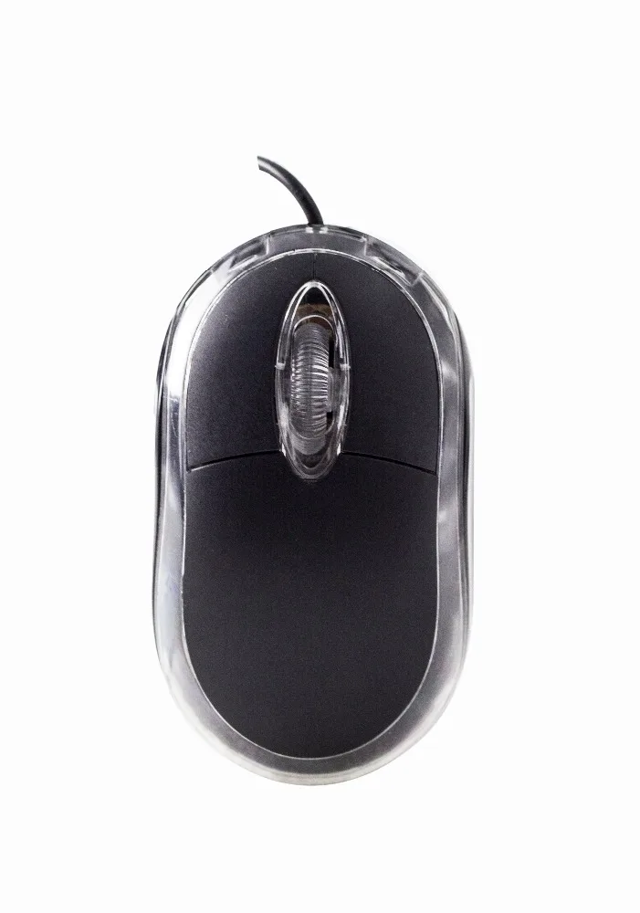 Bulk optical Computer Mouse Black Mini Wired Mouse For Computer
