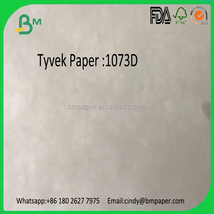 Нетканые Ткани Бумаги, 1073D Tyvek, Бумага для Печати, Dupont Бумаги