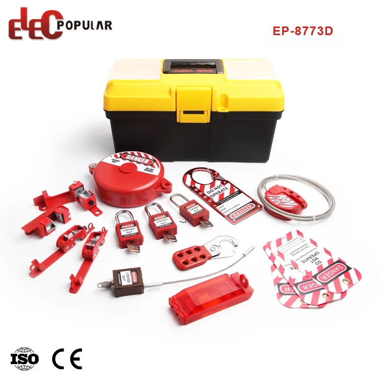 Industrial Personal Safety Breaker Lockout Tool Bag Kit