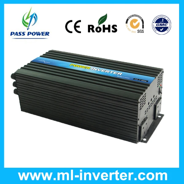 4000w 24v постоянного тока до 220в переменный чистый синус волны инвертор pv власти