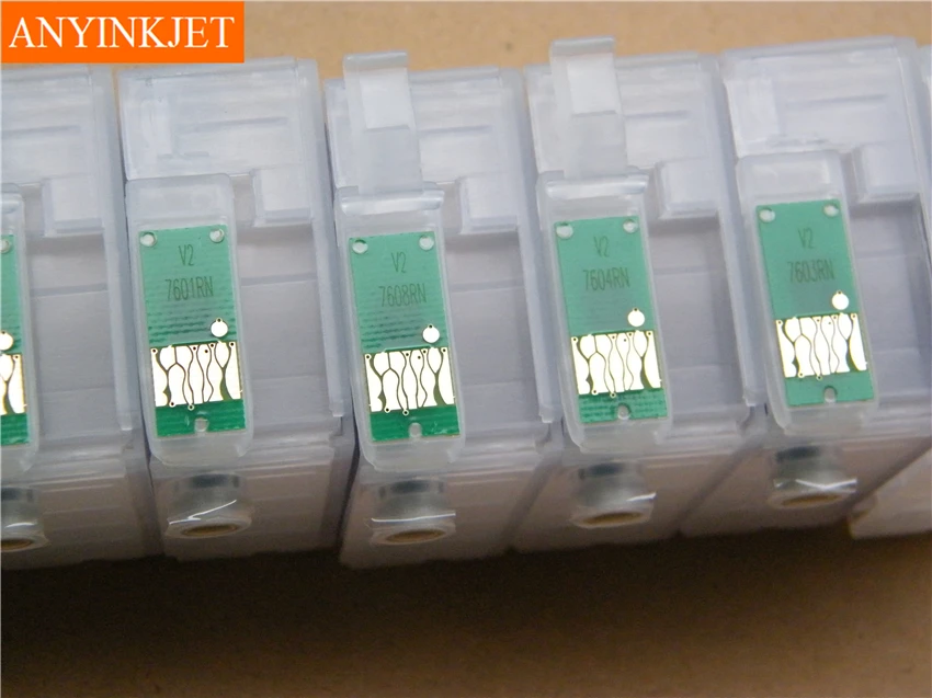80ML 9pcs for Epson SureColor P600 refillable ink cartridge with Auto Reset Chip T7601-T7609
