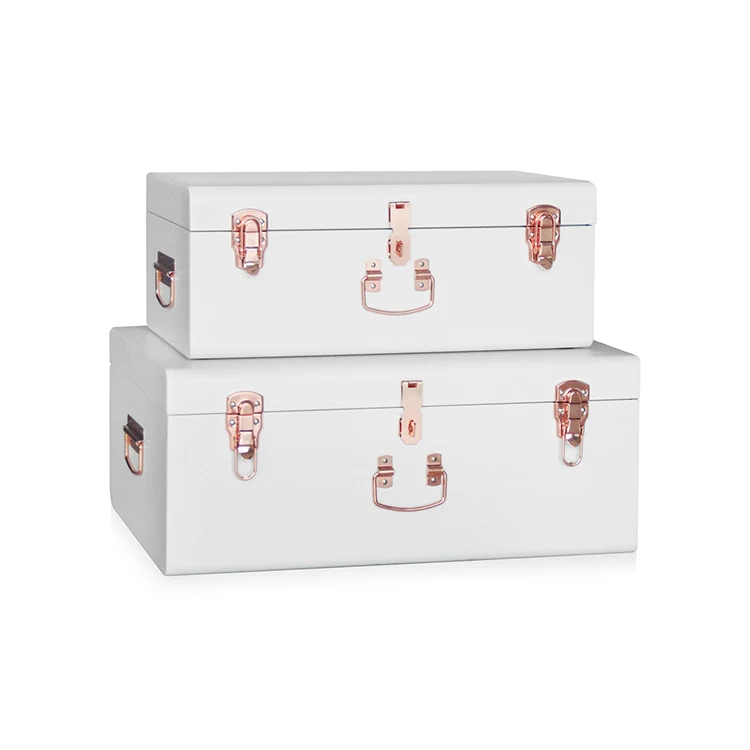 Chuzhou Jincheng Square Galvanized Sheet Decoration Storage Metal Trunk Box