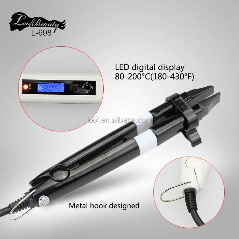professional wholesale custom salon hair extension tools heat connector with logo