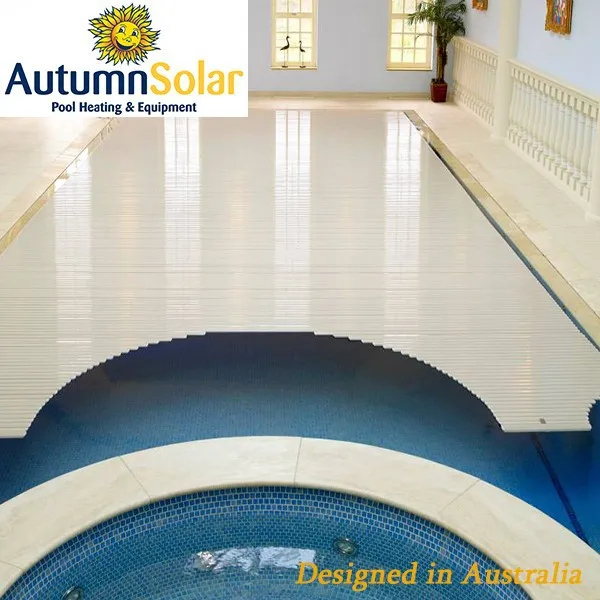 High Quality All Season Adjustable Automatic Polycarbonate Slatted Pool Slats Cover Safety for Kids and Pets