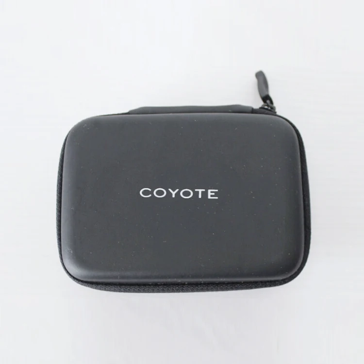 OEM zipper hard closure eva camera pouch case with cutout foam