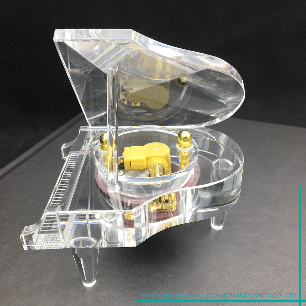 Piano Musical Box With Customized Music