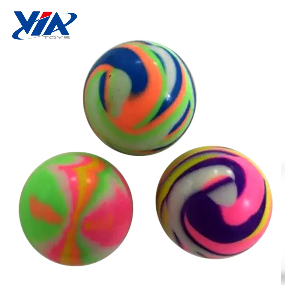 
Mixed designs 27mm custom bouncy balls for vending machine 
