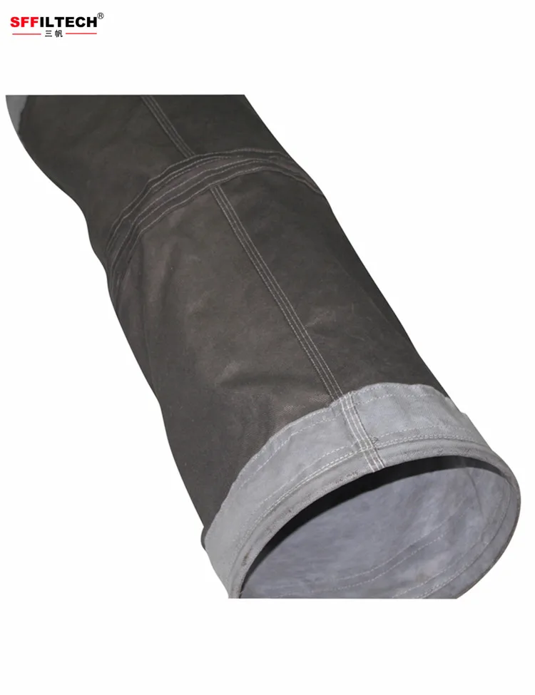 750gsm 50 micron mesh fiberglass filter bag for paper making industry