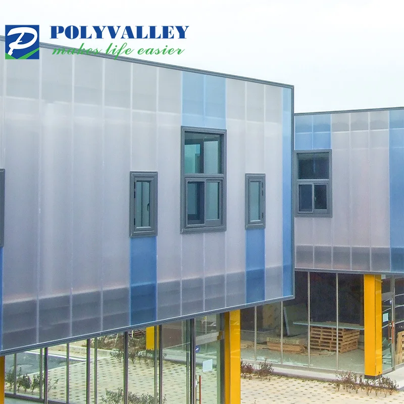 lexan polycarbonate multiwall sheet corrugated sheet with best price for swimming pool cover