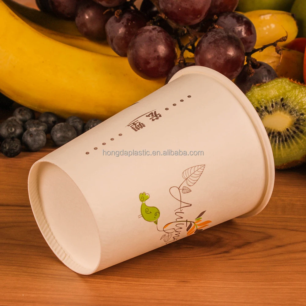 
Customized Printed Paper Cup With Lid and Sleeve Coffee to go Disposable Paper Cups 