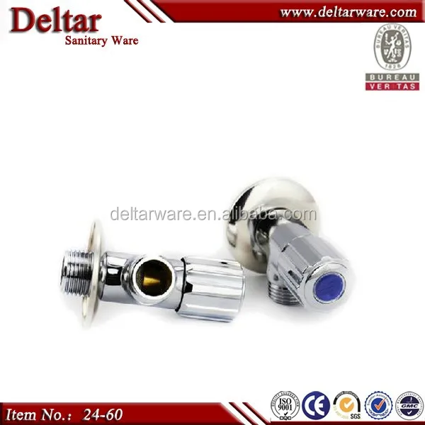 Square brass angle valve make in China, toilet angle valve for sale, bathroom accessories