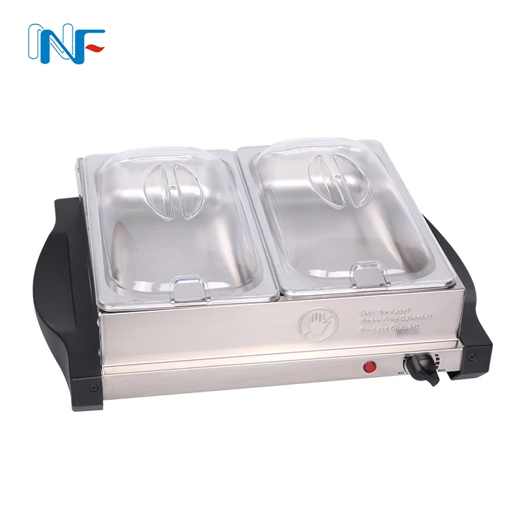 Professional Tray Electric Warmer Buffet Food Warmers Stainless Steel