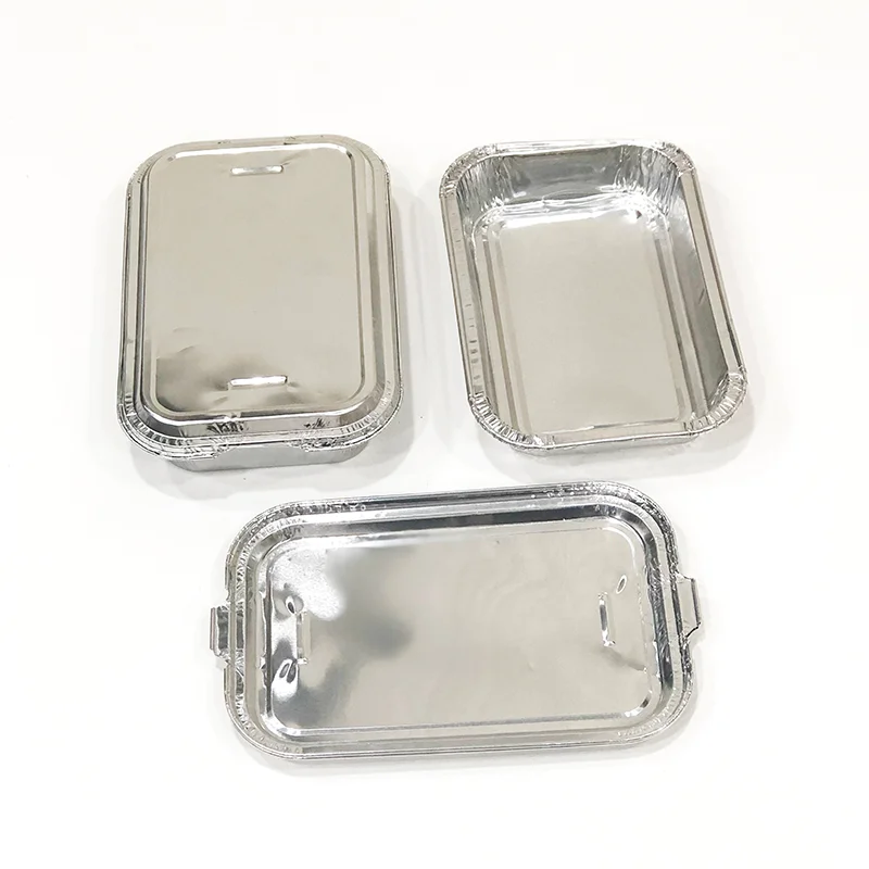 
Airline standard low price aluminum foil container for food 