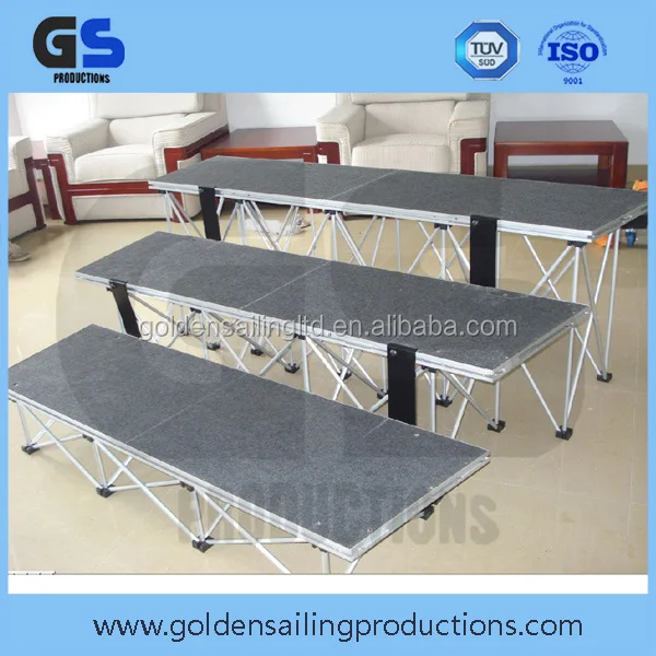 Cheap used portable stage for sale, small stage, aluminum stage equipment