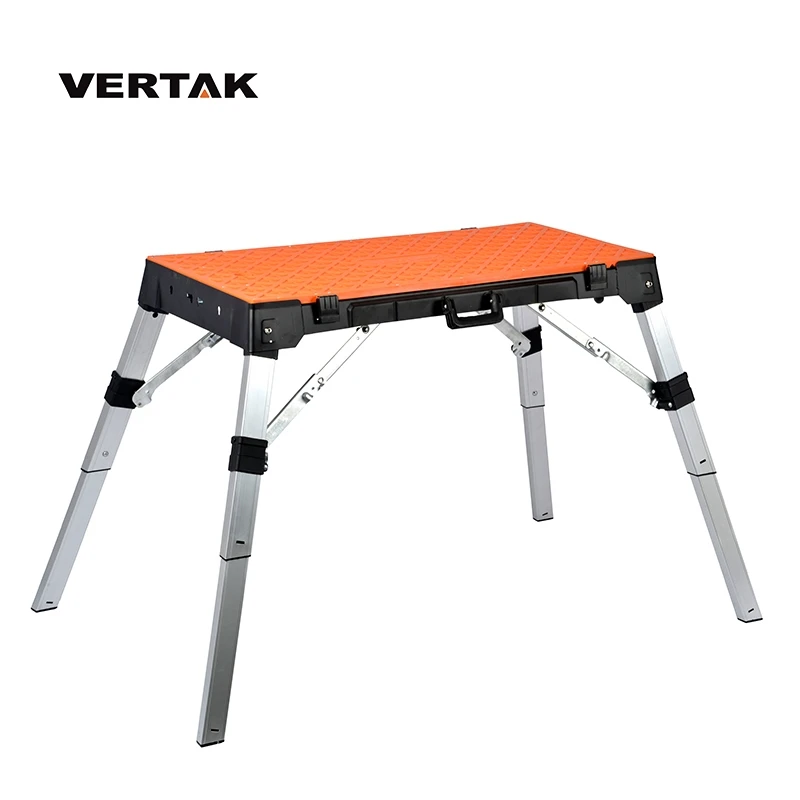 VERTAK Foldable Mobile Woodworker Workbench 4 in 1 Working Table For Sale