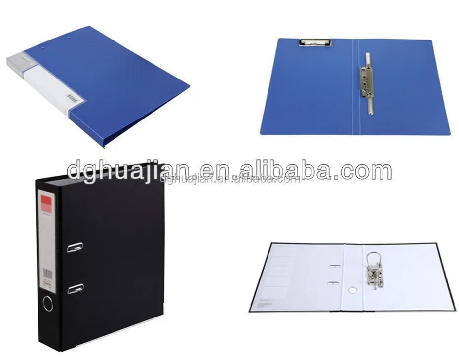 PP Eco Friendly Material 4 D ring Custom Binder from Dongguan Manufacture