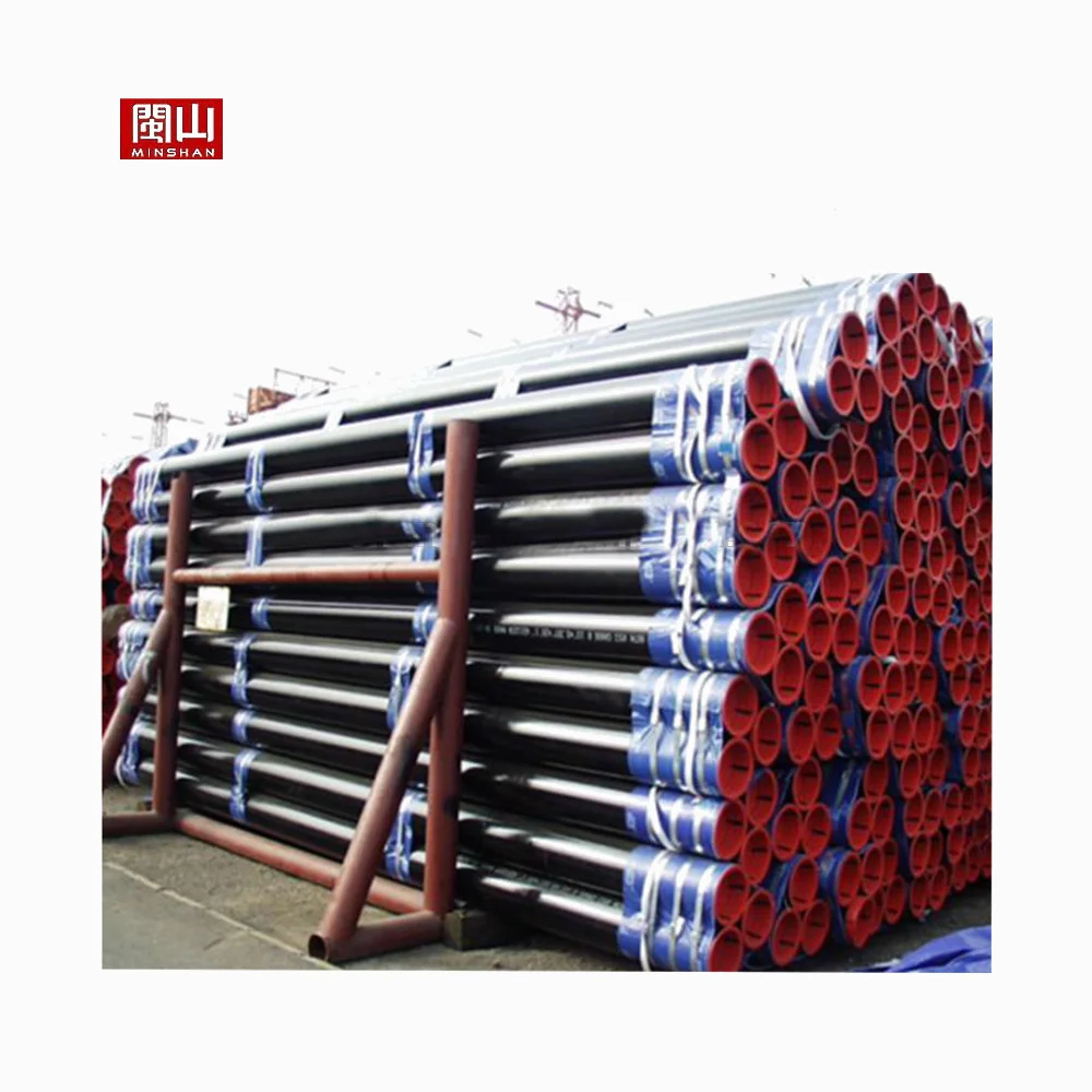 Бесшовная черная стальная труба противопожарное оборудование фитинги