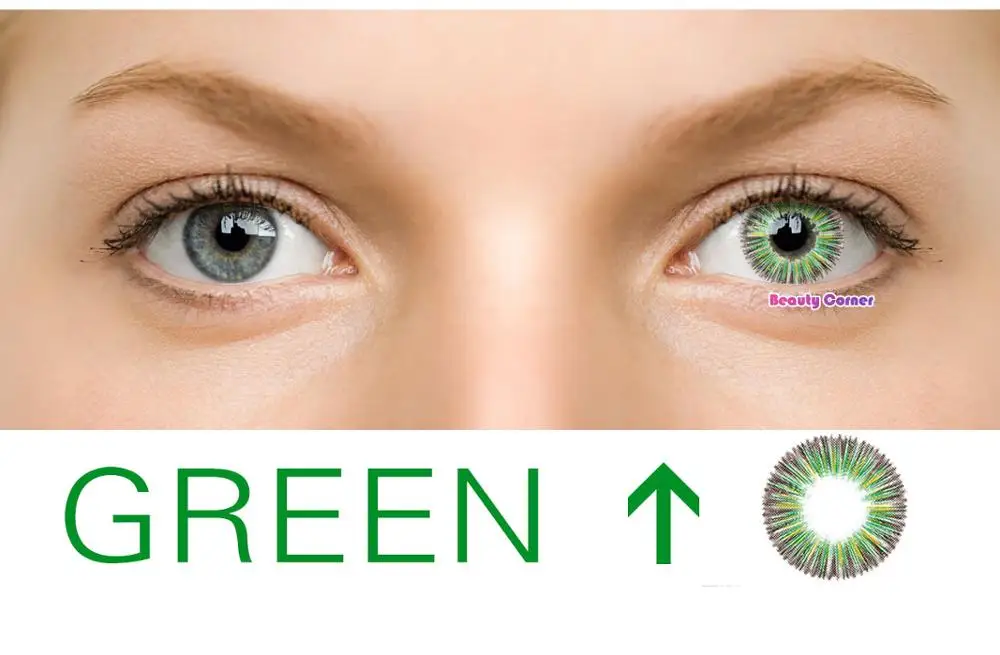 
Beauty Coner-2pcs/pair Dandelion Fantasy Big Eyes Soft Colored Contact Lens Cheap Cosmetic Contact Lenses 