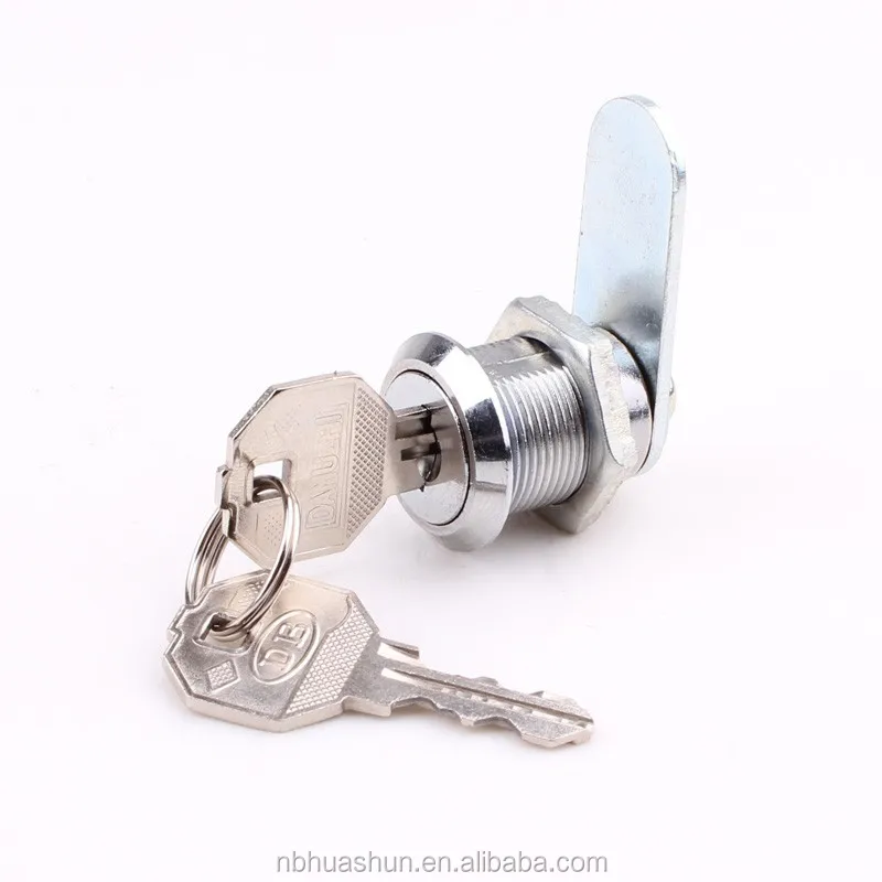Newest HS102 high quality zinc alloy die-cast housing and cylinder cabinet hardware fitting cam lock for vending machine