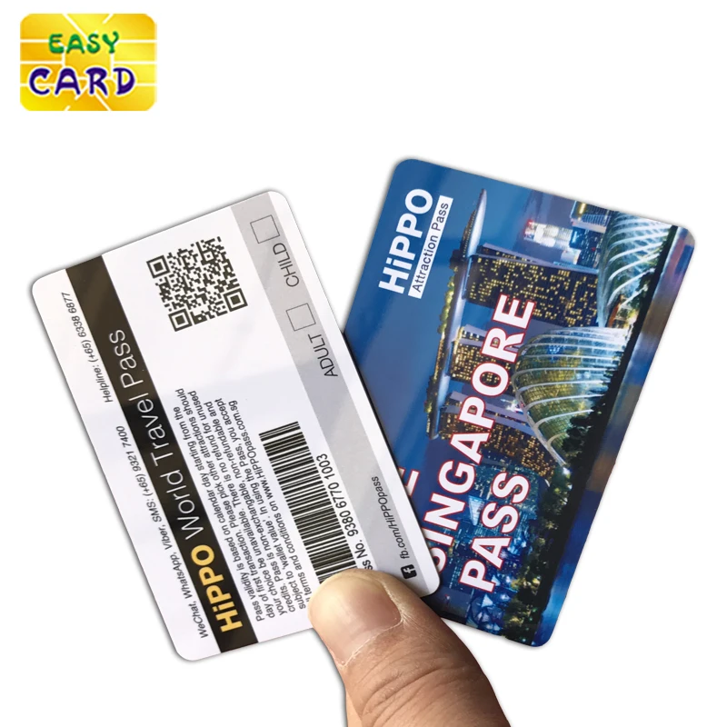 Directly manufacturer customized printing plastic PVC membership cards with serial number printing