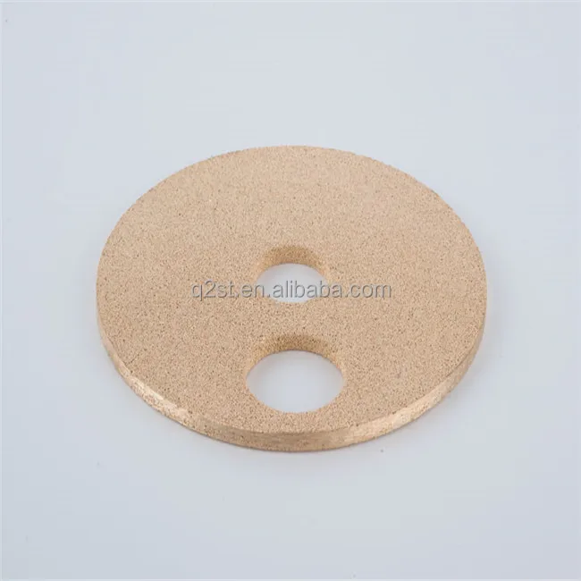 75 micron sintered bronze powder porous sintered bronze filter disc