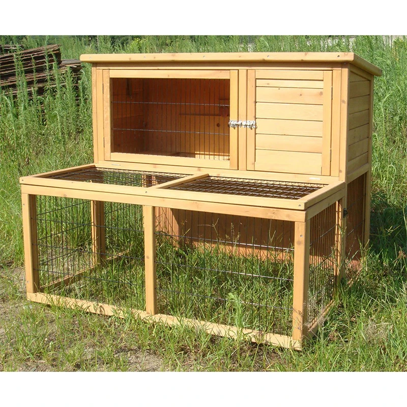 Wooden Rabbit Hutch