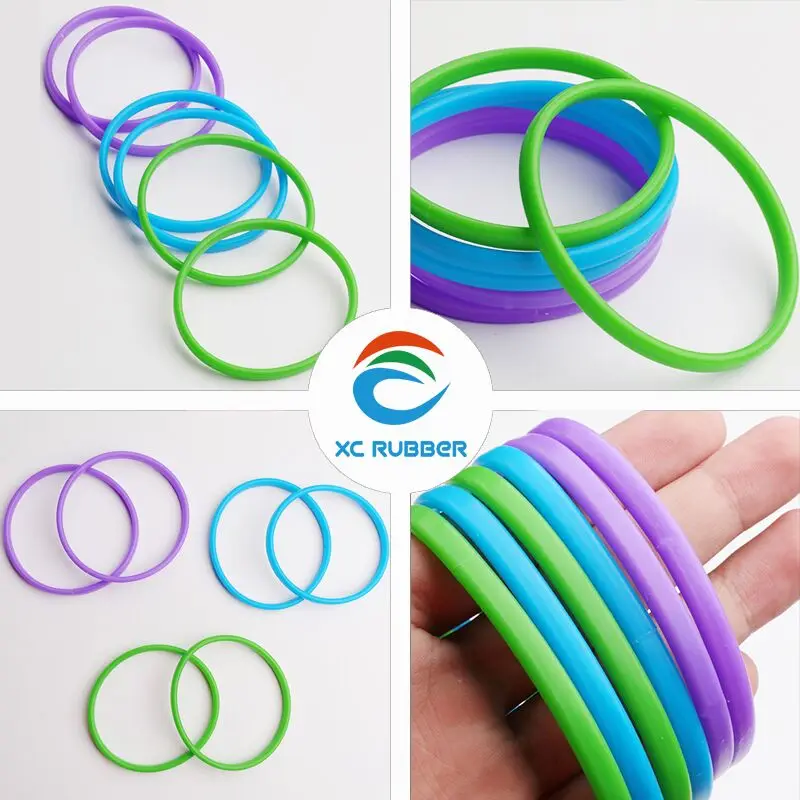 Colored Low MOQ Factory Price EPDM,SILICONE,NBR O Ring Seal Gasket