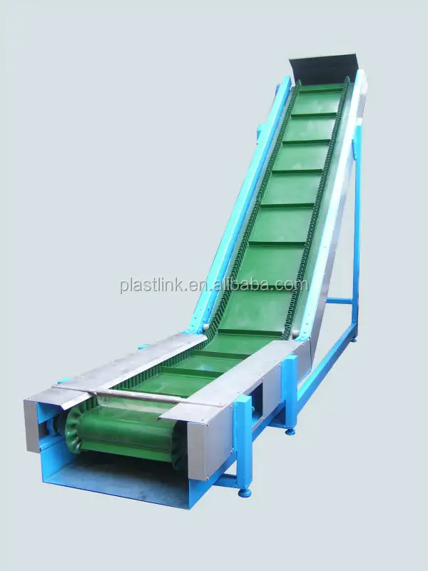 PL  Firewood Z type inclind food grade  Conveyor