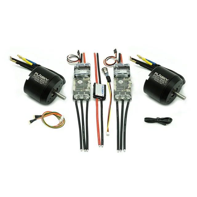 280A Anti-Spark Switch 2450W Motor 6354 FSVESC4.12 Electric Skateboard Kit
