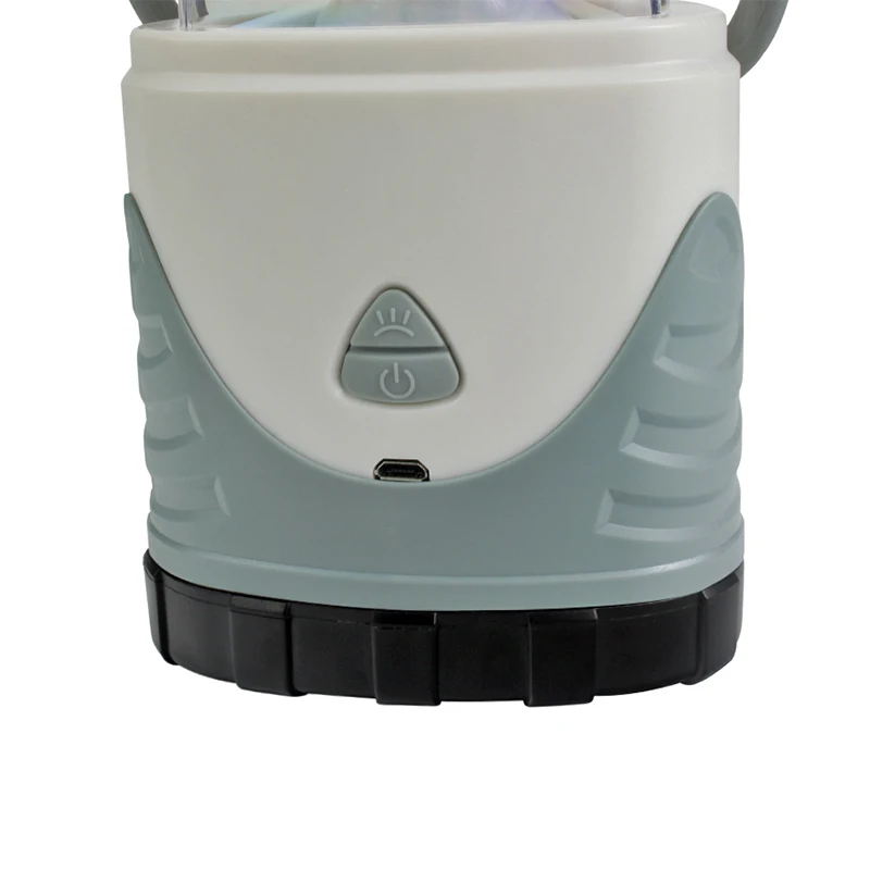 High quality T1062 Rechargeable colorful light led camping lantern flashlight