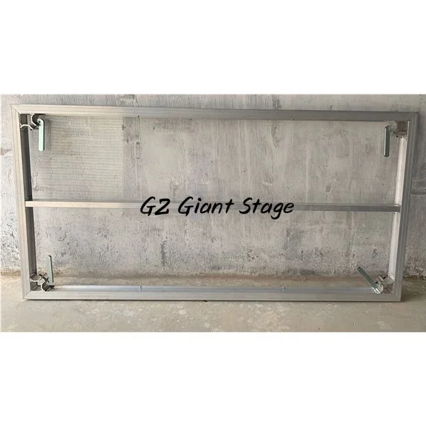 2019 Transparent Acrylic Glass Catwalk Stage for