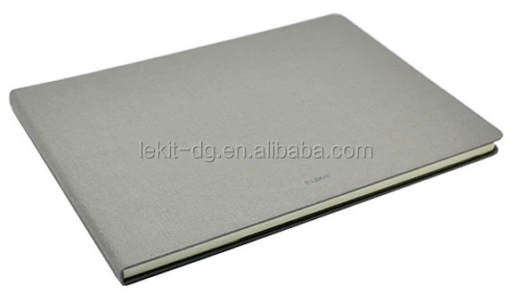 Manufacturers A3 A4 Customized Size Waterproof Fabric Cover PU Leather 200gsm Cold-Pressed Water Color Paper Sketchbook