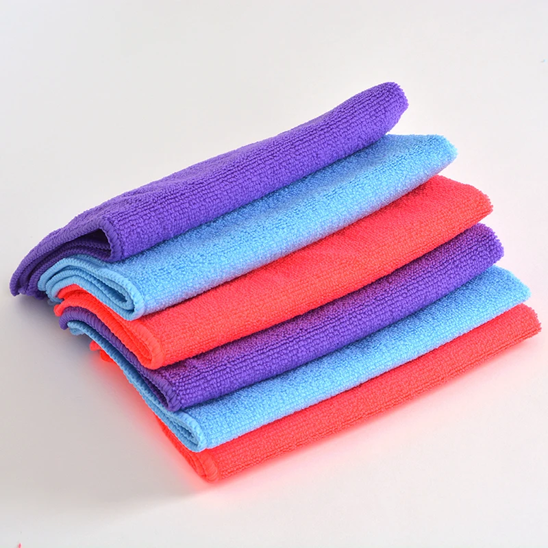 Хорошая цена, 4 шт. в комплекте, ткань из полиэстера и микрофибры, супер чистящая ткань