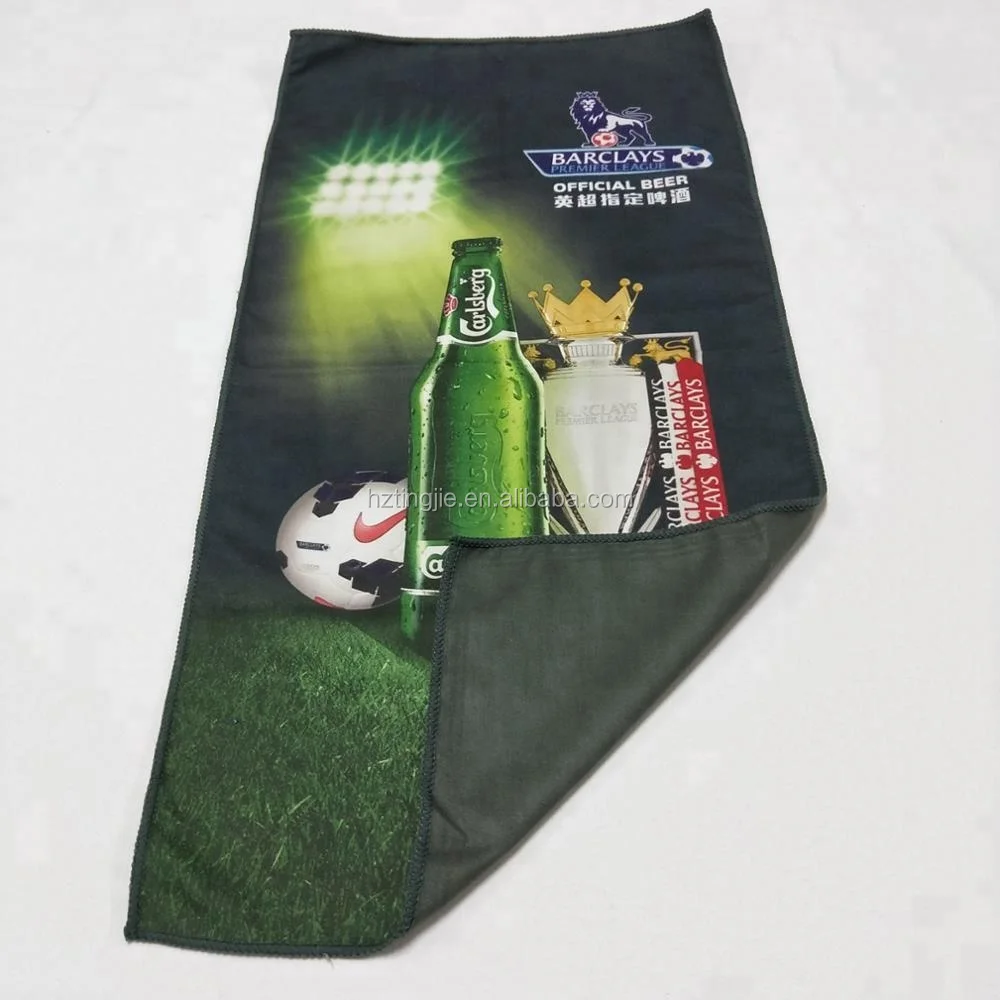 Microfiber Complex Custom Logo Small Sublimation Towel Fabric